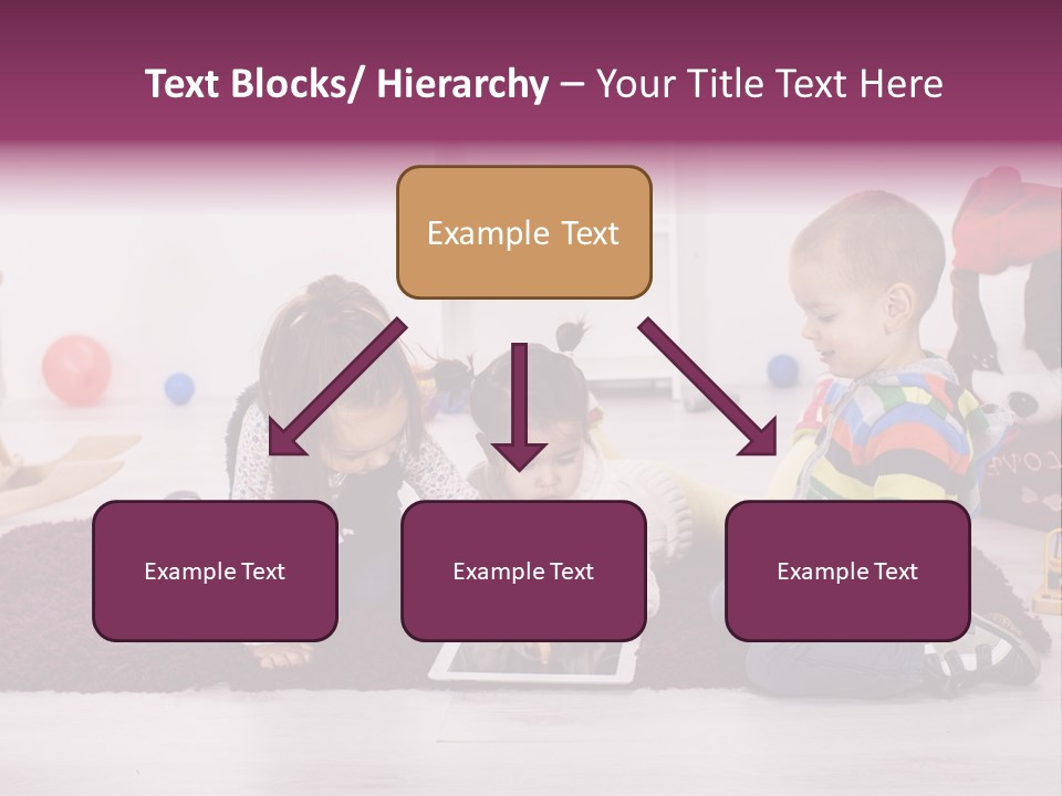Tablet Talk Daycare PowerPoint Template