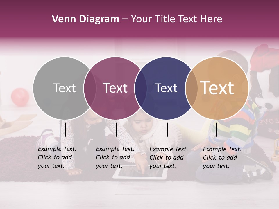 Tablet Talk Daycare PowerPoint Template
