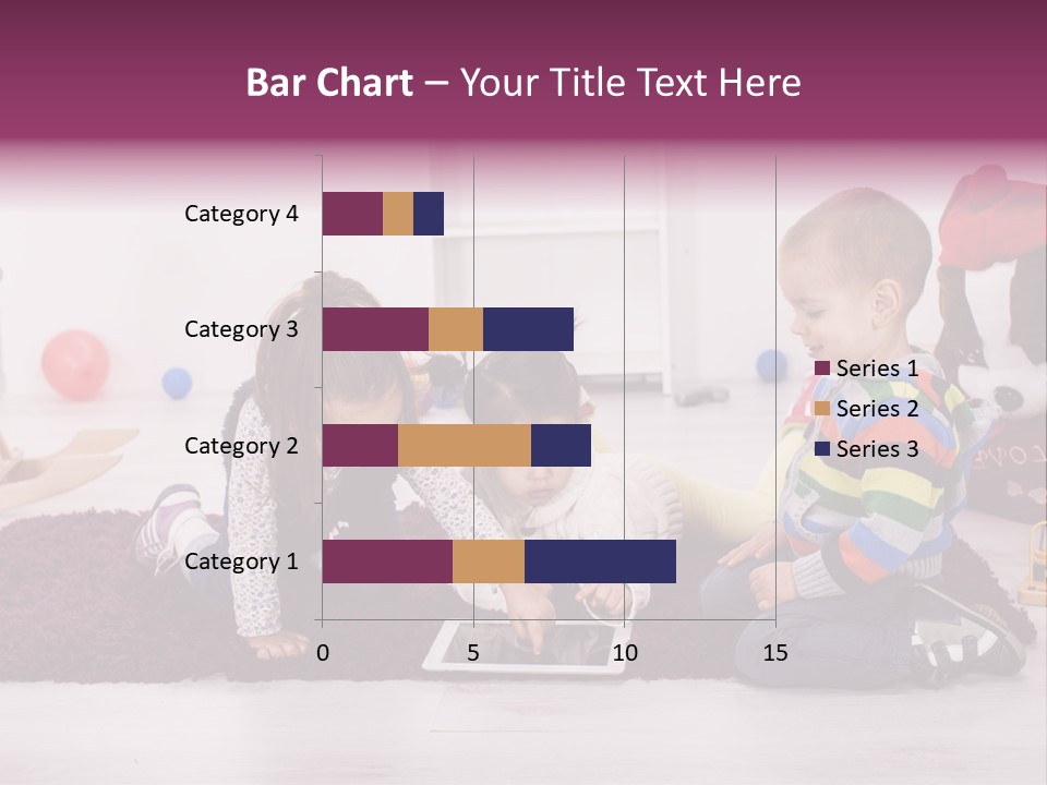 Tablet Talk Daycare PowerPoint Template
