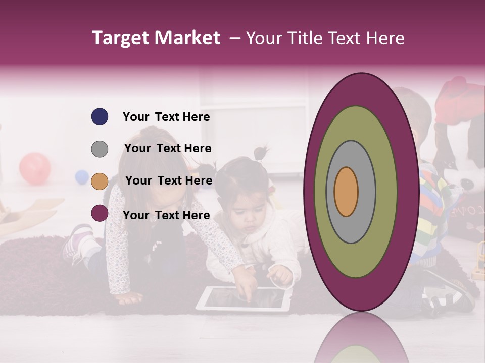 Tablet Talk Daycare PowerPoint Template