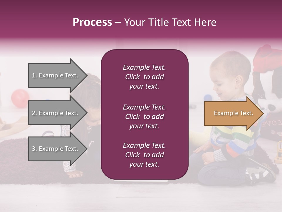 Tablet Talk Daycare PowerPoint Template