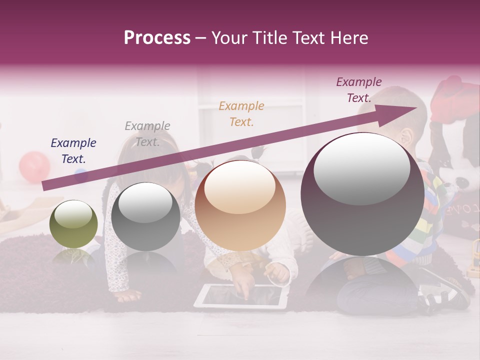 Tablet Talk Daycare PowerPoint Template