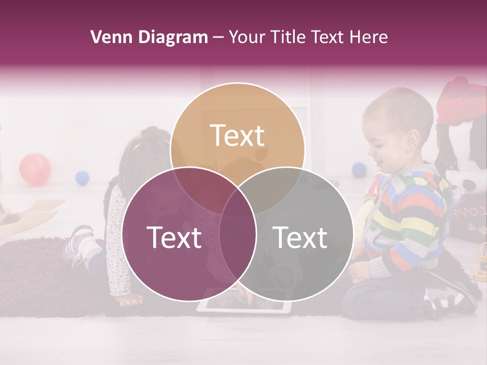 Tablet Talk Daycare PowerPoint Template