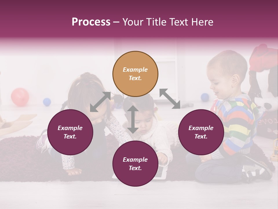 Tablet Talk Daycare PowerPoint Template