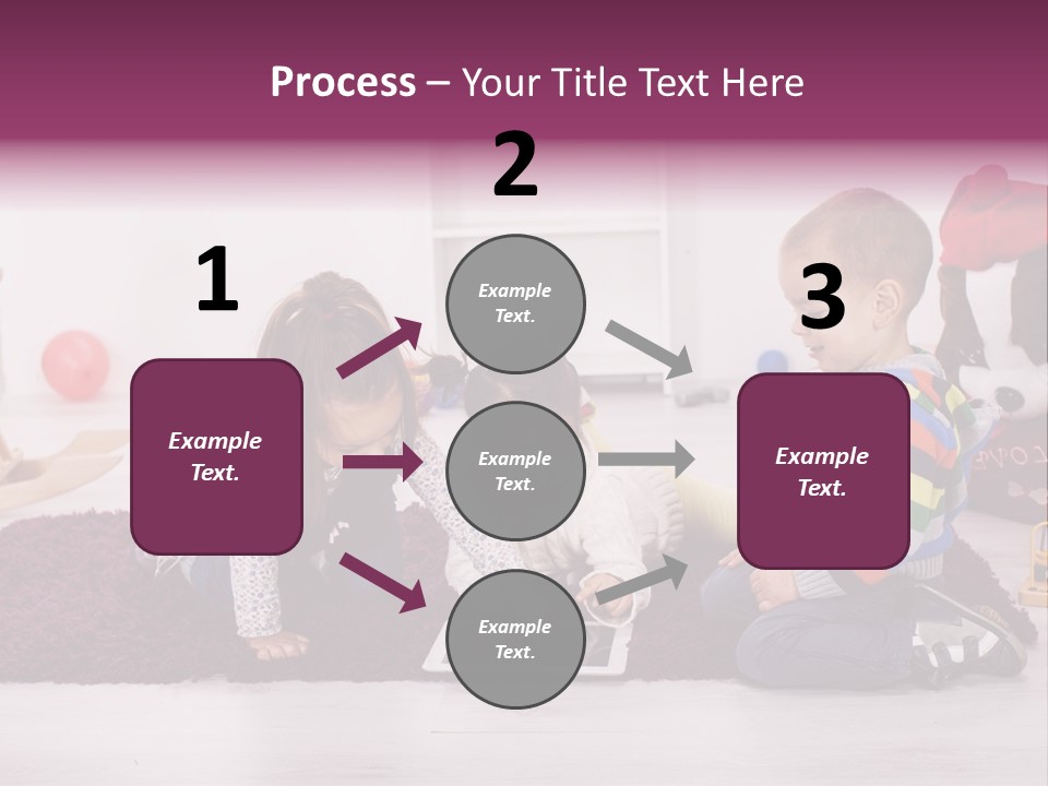 Tablet Talk Daycare PowerPoint Template