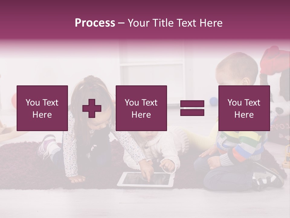 Tablet Talk Daycare PowerPoint Template