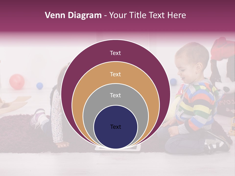 Tablet Talk Daycare PowerPoint Template