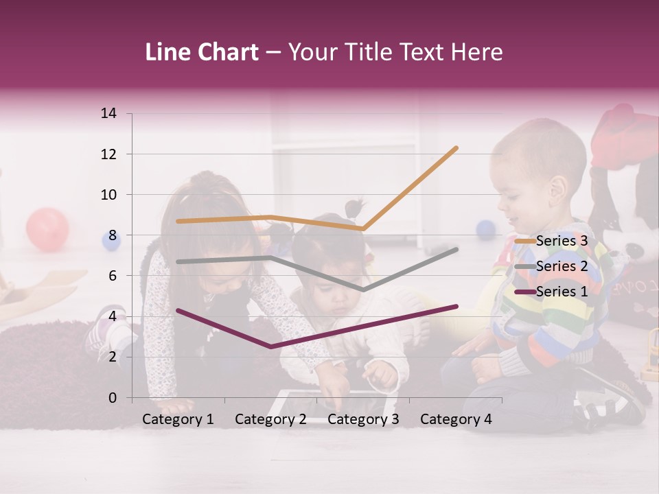 Tablet Talk Daycare PowerPoint Template