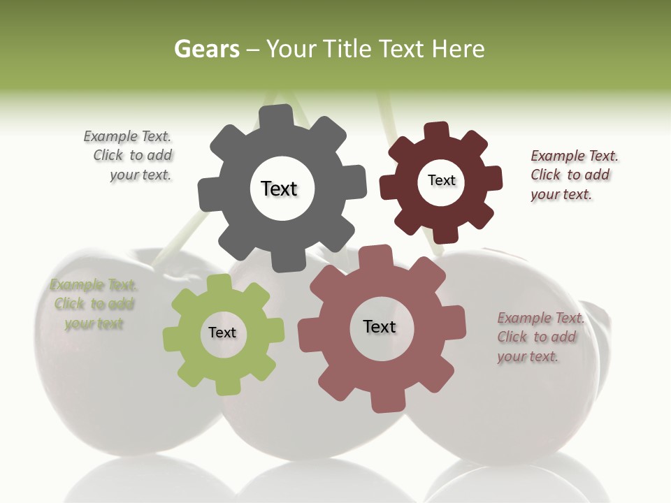 Dark Closeup Raw PowerPoint Template