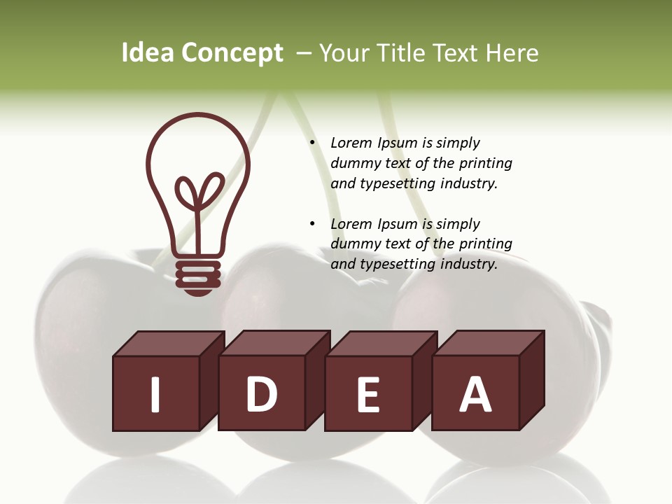 Dark Closeup Raw PowerPoint Template