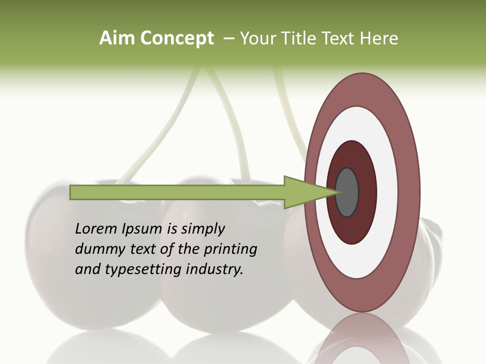 Dark Closeup Raw PowerPoint Template