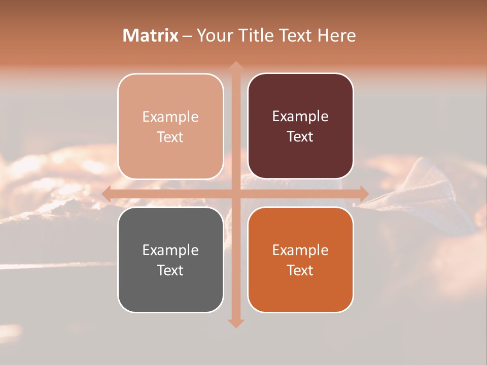 Preparation Appetizing Macro PowerPoint Template