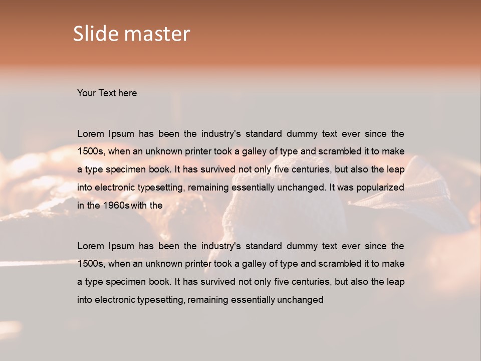 Preparation Appetizing Macro PowerPoint Template