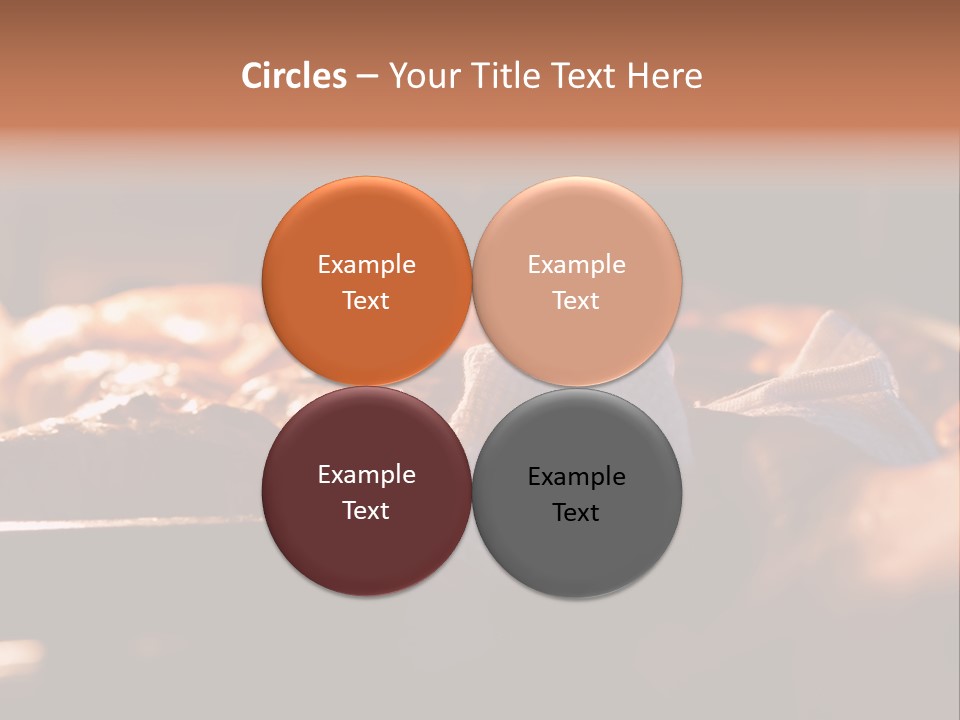 Preparation Appetizing Macro PowerPoint Template