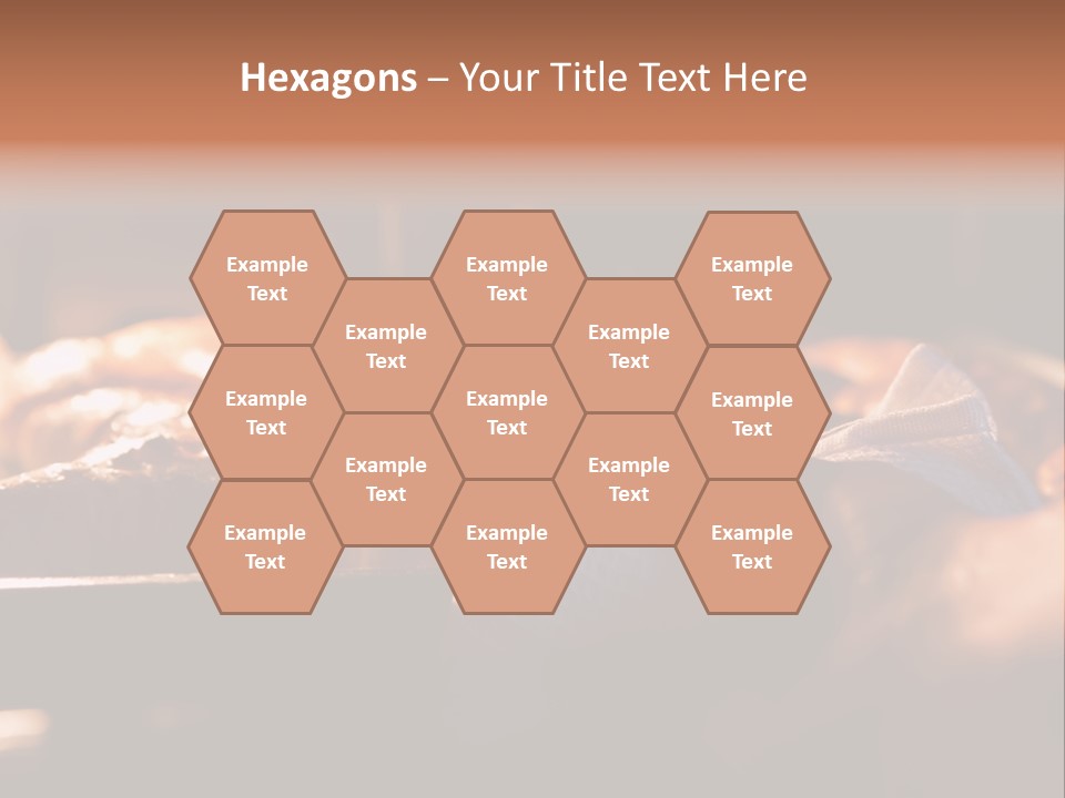 Preparation Appetizing Macro PowerPoint Template