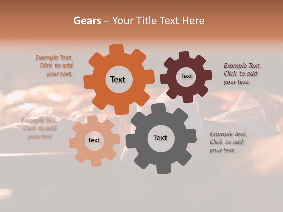 Preparation Appetizing Macro PowerPoint Template