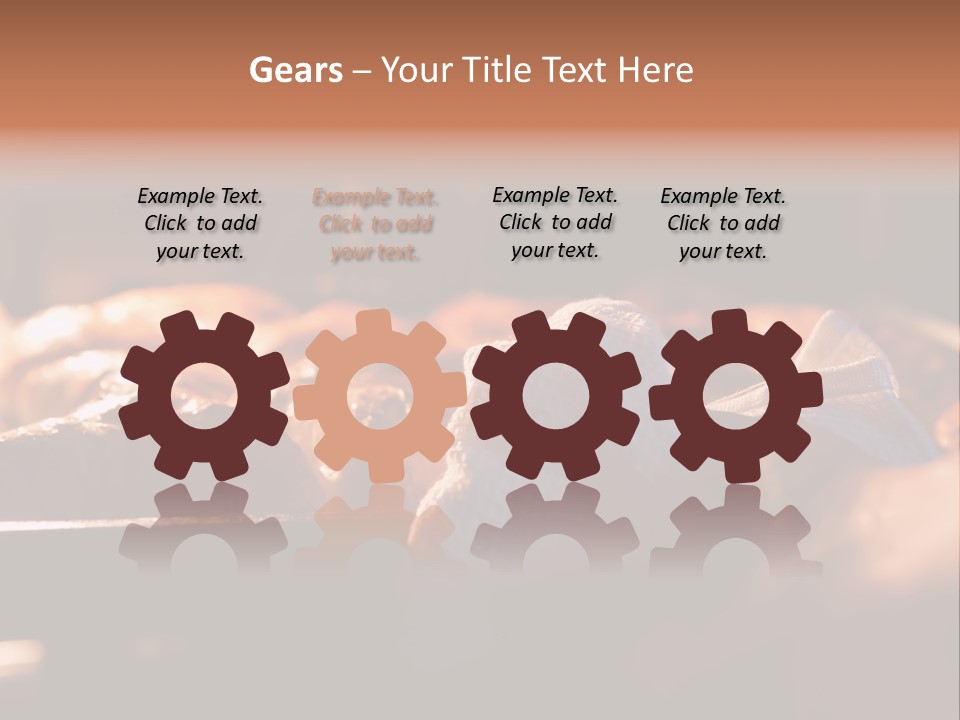 Preparation Appetizing Macro PowerPoint Template