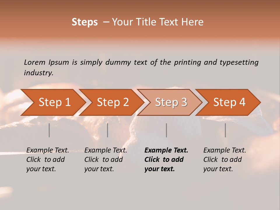 Preparation Appetizing Macro PowerPoint Template