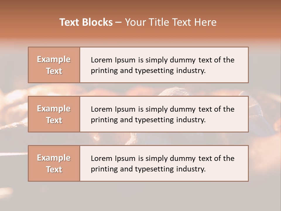 Preparation Appetizing Macro PowerPoint Template