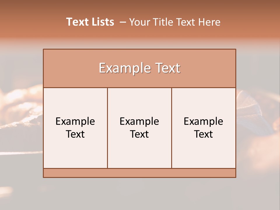 Preparation Appetizing Macro PowerPoint Template