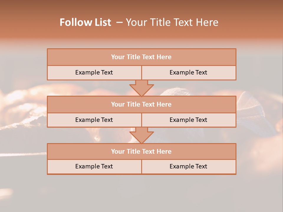Preparation Appetizing Macro PowerPoint Template
