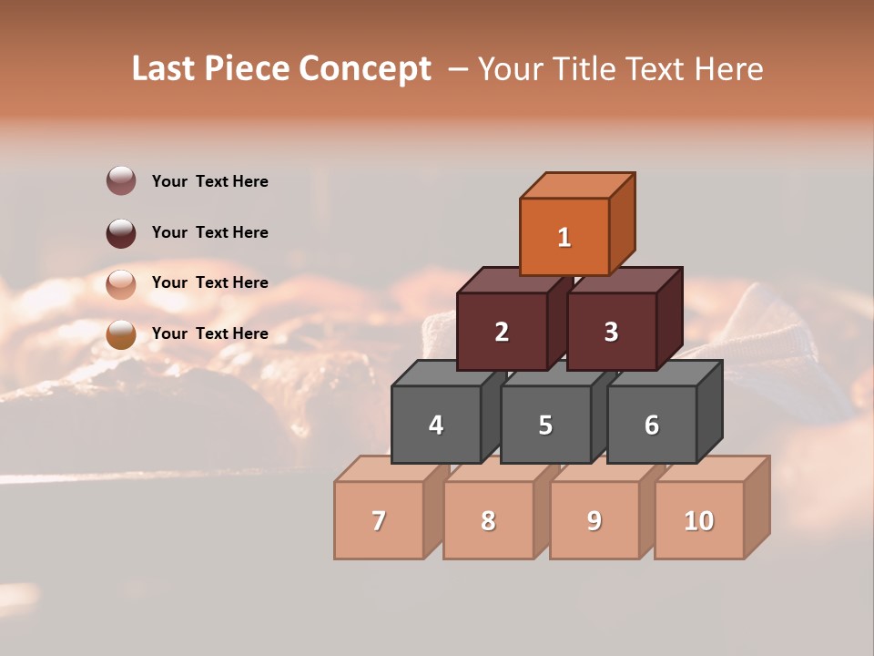 Preparation Appetizing Macro PowerPoint Template