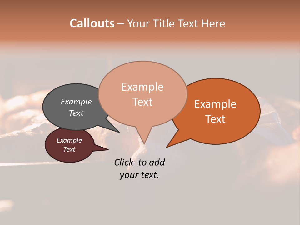Preparation Appetizing Macro PowerPoint Template