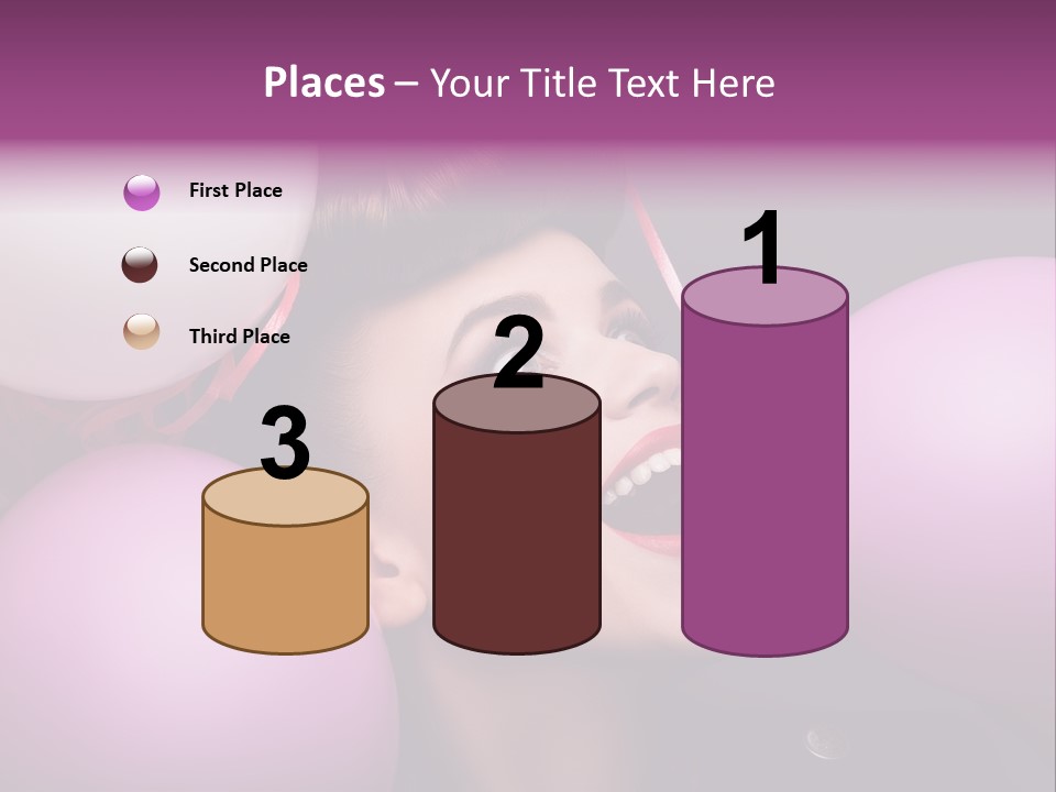 Pleasure Balloon Emotions PowerPoint Template