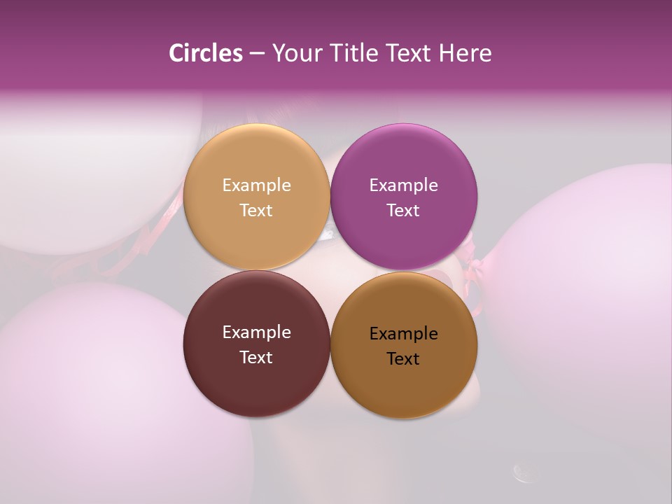 Pleasure Balloon Emotions PowerPoint Template