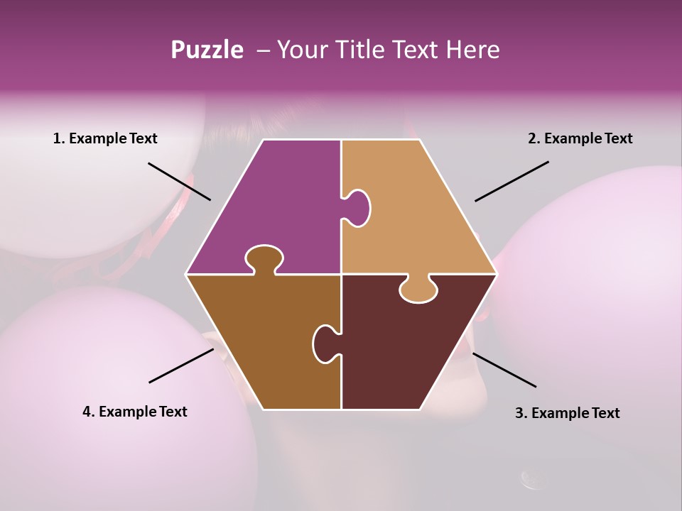 Pleasure Balloon Emotions PowerPoint Template