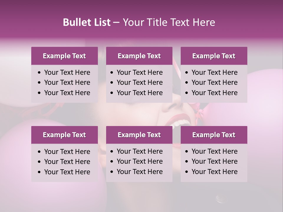 Pleasure Balloon Emotions PowerPoint Template