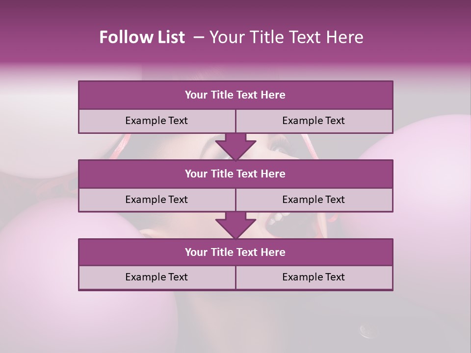 Pleasure Balloon Emotions PowerPoint Template