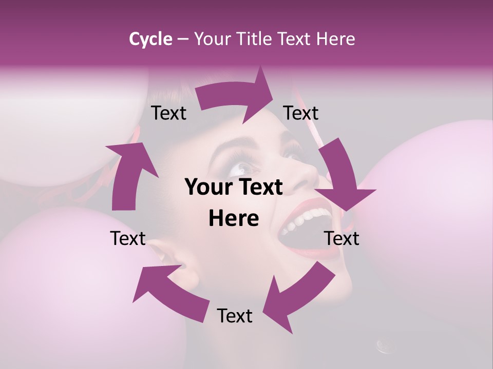 Pleasure Balloon Emotions PowerPoint Template