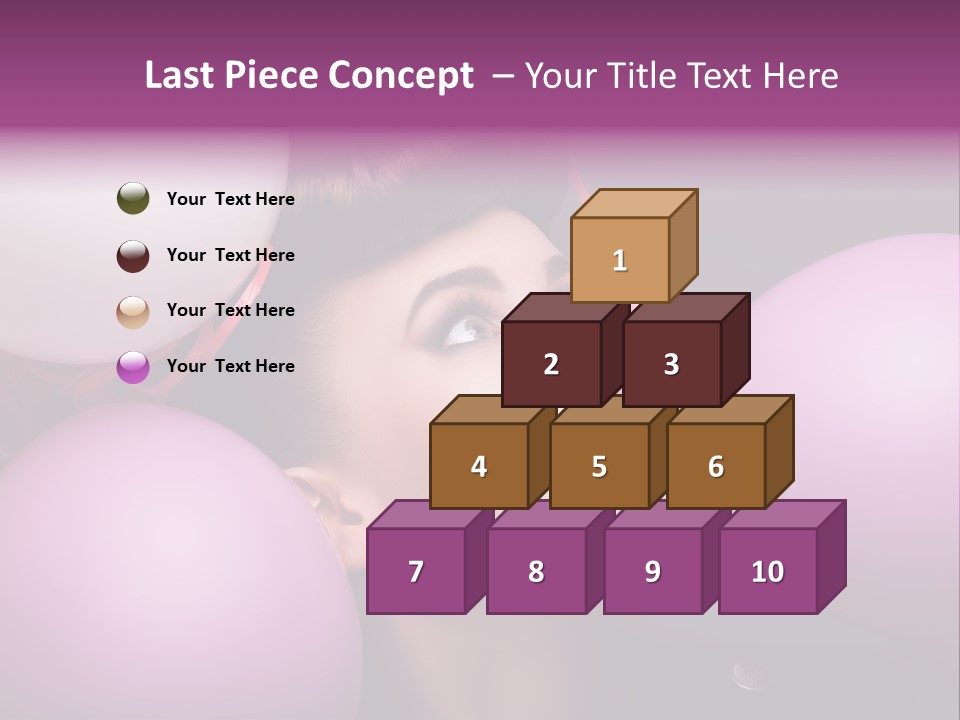 Pleasure Balloon Emotions PowerPoint Template