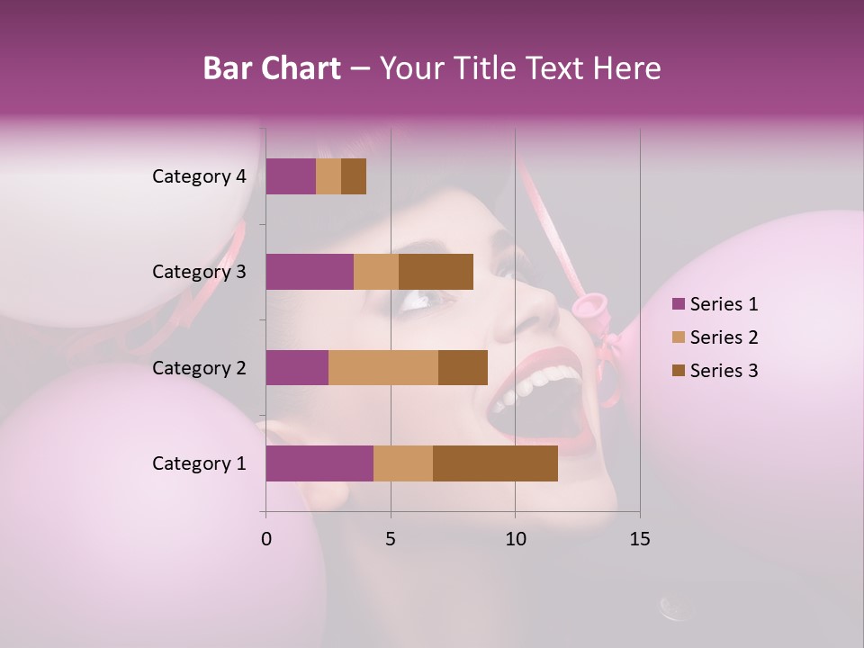 Pleasure Balloon Emotions PowerPoint Template