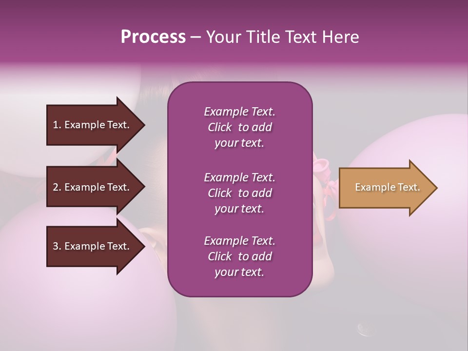 Pleasure Balloon Emotions PowerPoint Template