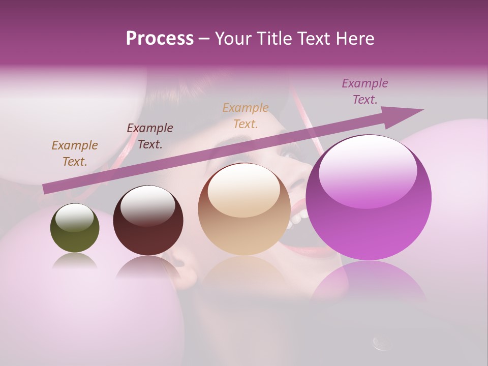 Pleasure Balloon Emotions PowerPoint Template