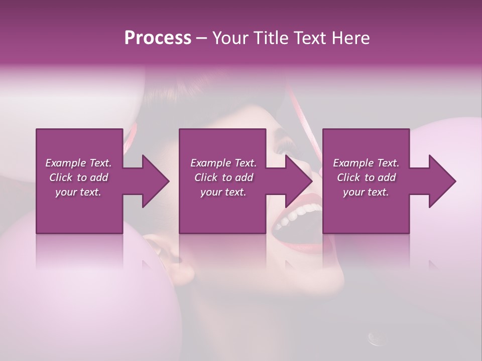 Pleasure Balloon Emotions PowerPoint Template