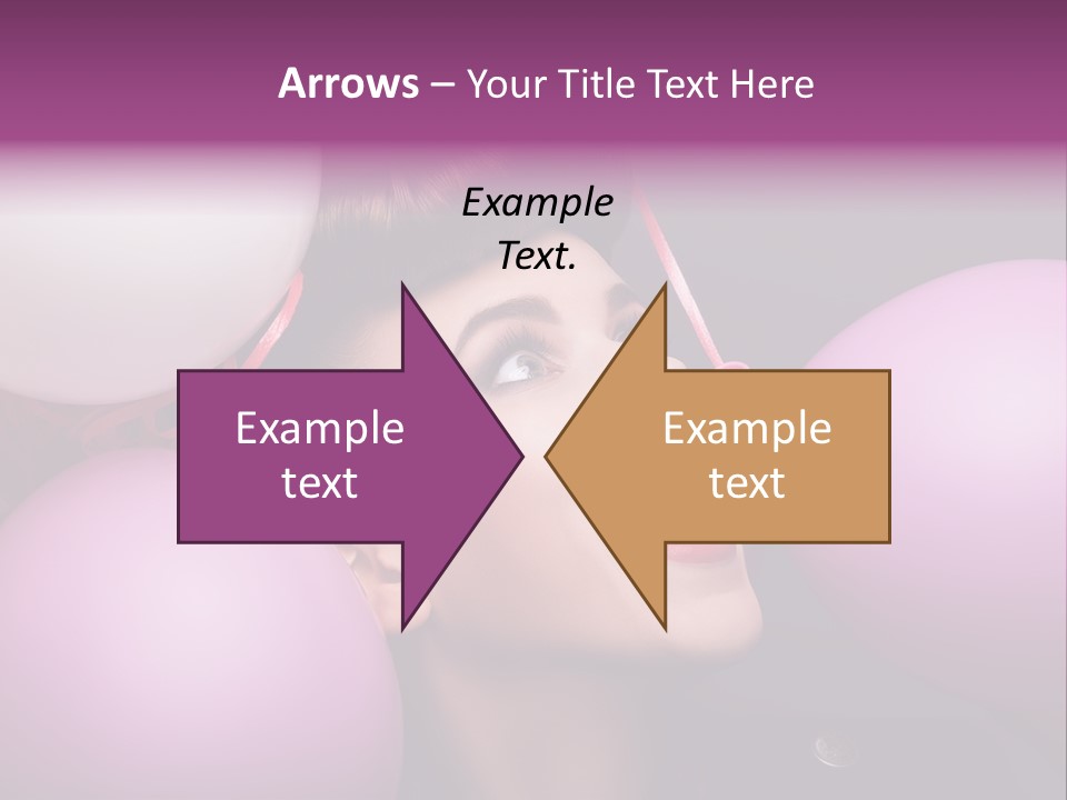 Pleasure Balloon Emotions PowerPoint Template