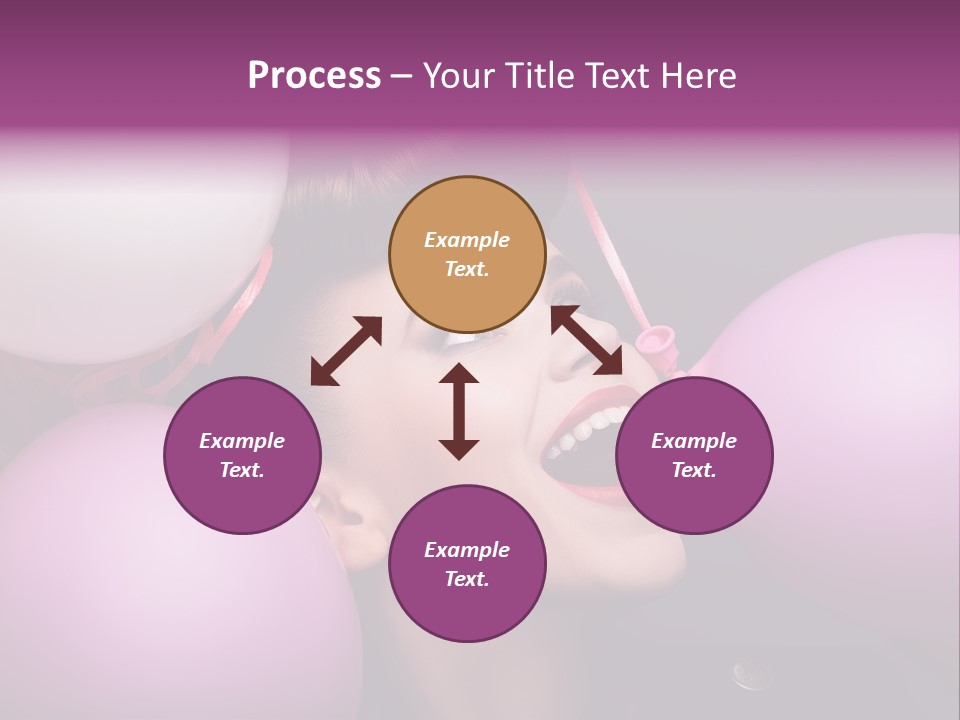 Pleasure Balloon Emotions PowerPoint Template