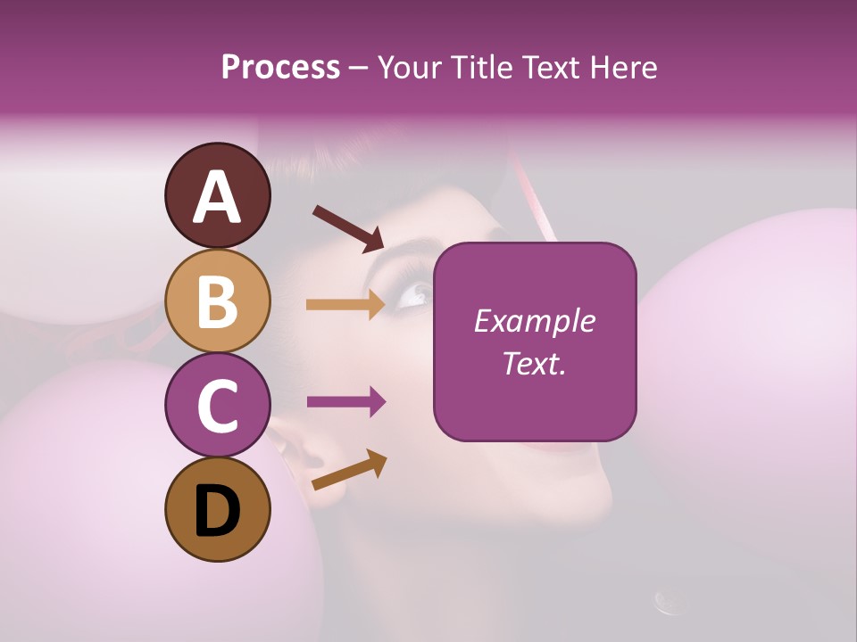 Pleasure Balloon Emotions PowerPoint Template
