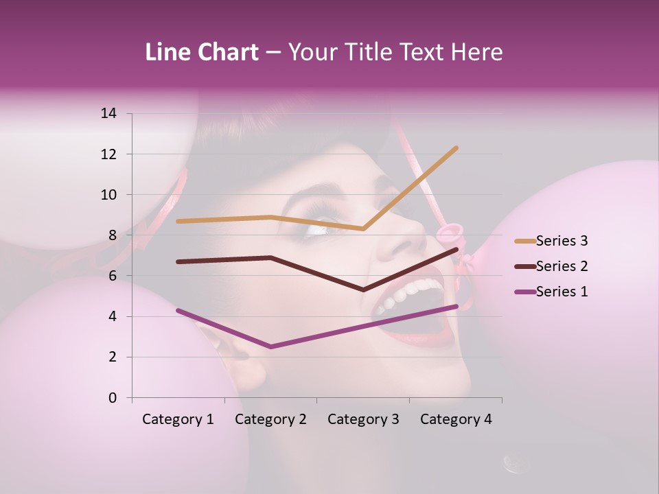 Pleasure Balloon Emotions PowerPoint Template