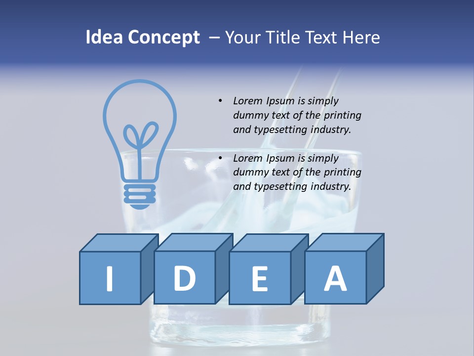 Compound Homeopathy Ingredients PowerPoint Template