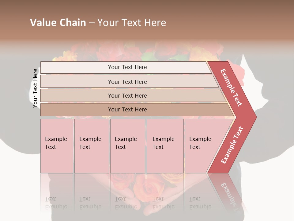 Heart Wedding Male PowerPoint Template