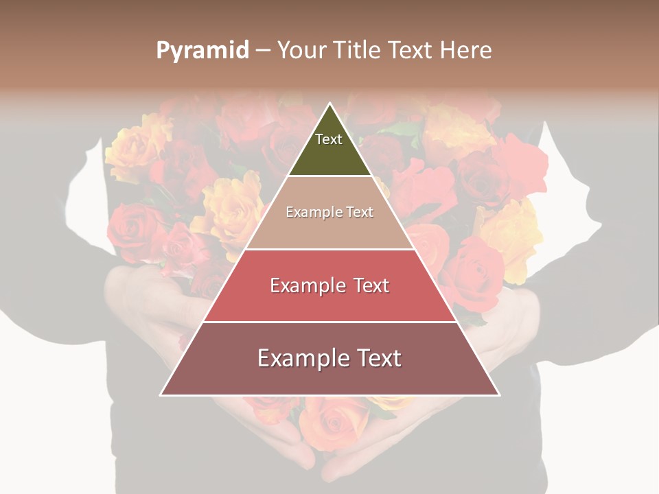 Heart Wedding Male PowerPoint Template