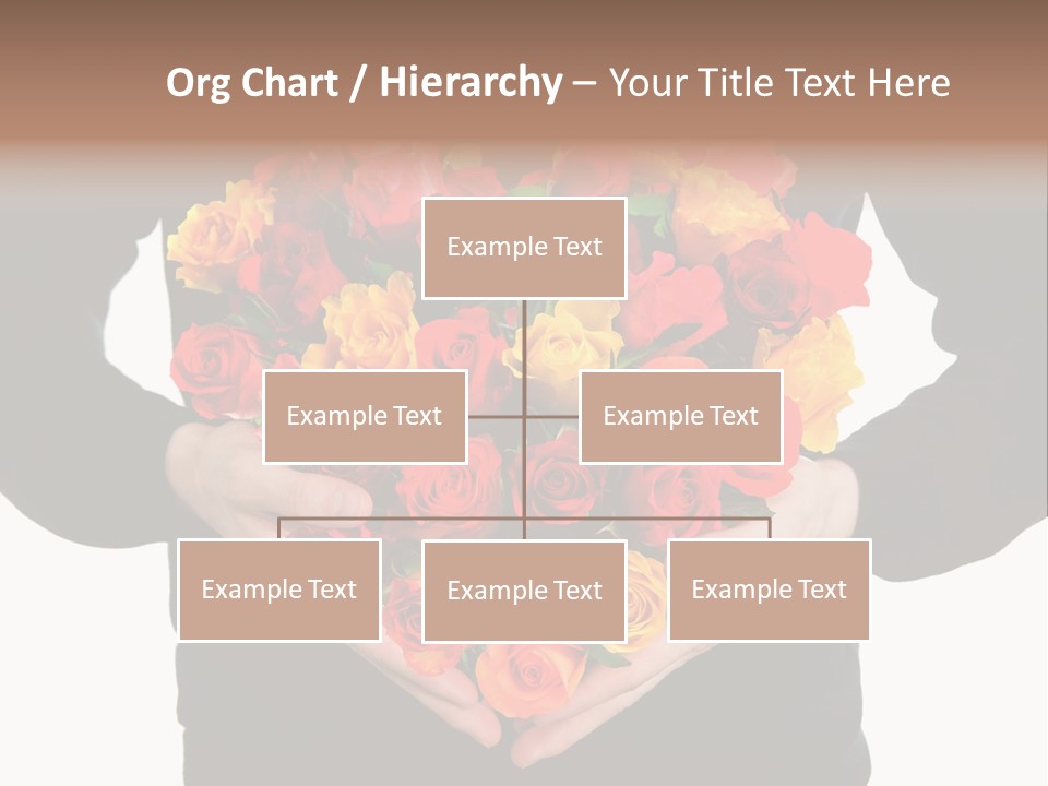 Heart Wedding Male PowerPoint Template