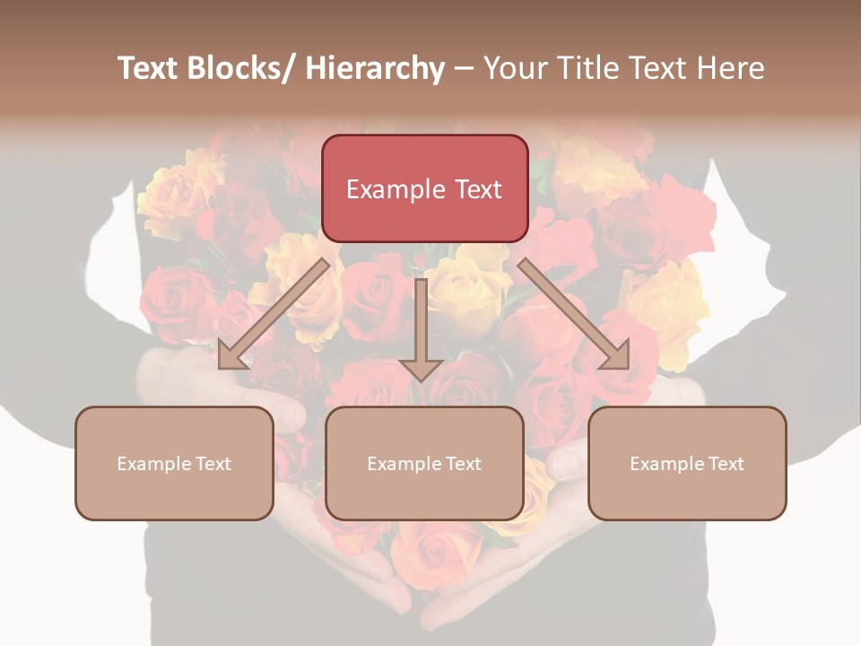 Heart Wedding Male PowerPoint Template