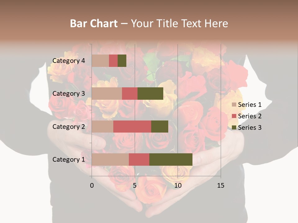 Heart Wedding Male PowerPoint Template
