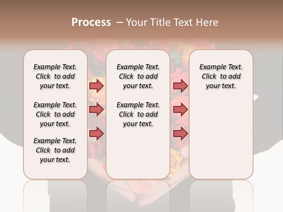 Heart Wedding Male PowerPoint Template