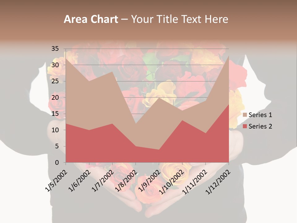 Heart Wedding Male PowerPoint Template